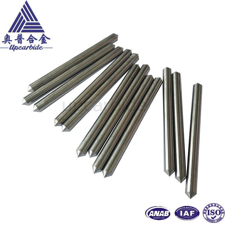 99.95 W OD6.0*75mm with 90 degree needle pure wolfram tungsten rod