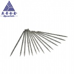 discharge 99.98% dia.1.0*40mm Pure tungsten wolfram needle pole electrode