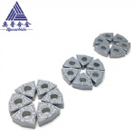 zhuzhou cemented turning tools WNMG080408-LU N tungsten carbide insert with CVD coating