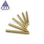 1.02*7.14*76.2mm gold coated tungsten carbide waterjet spray nozzles