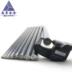 high hardness 91.8hra dia.20*2*330mm tungsten carbide round bars with two helix coolant holes